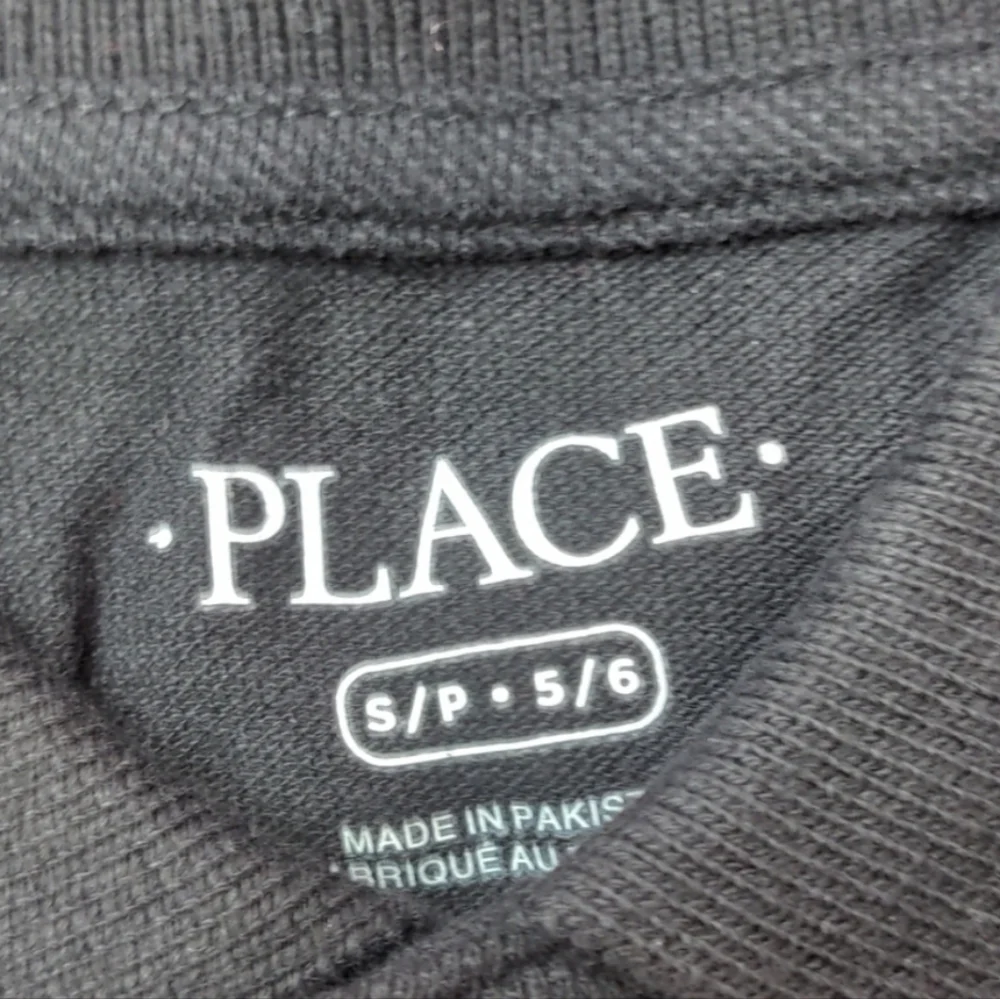 The Children's Place 2 Pack Black Short Sleeve Polo Shirts size Small 5/6